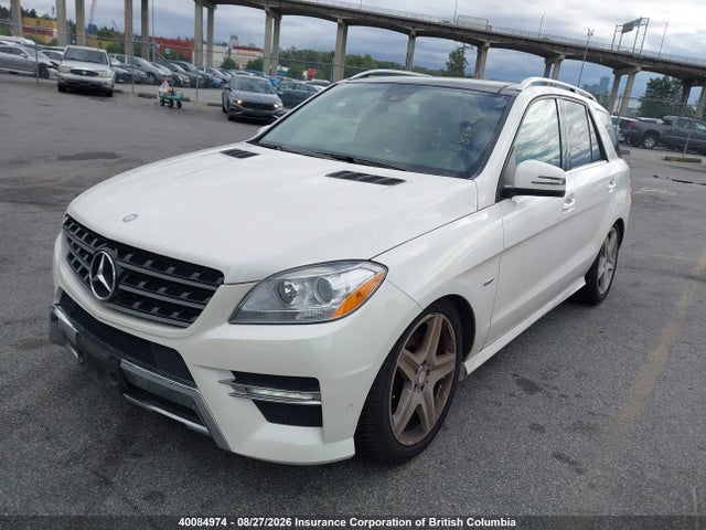 40084974 :رقم المزاد ، 4JGDA2EB6CA045653 vin ، 2012 Mercedes-benz Ml 350 Bluetec مزاد بيع
