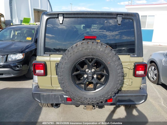 Aukcja sprzedaży 2025 Jeep Wrangler Sport, vin: 1C4PJXDG9SW631048, numer aukcji: 40074793
