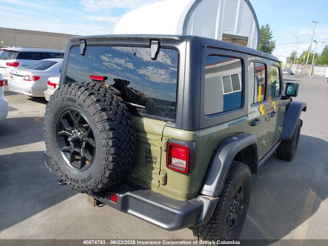 Aukcja sprzedaży 2025 Jeep Wrangler Sport, vin: 1C4PJXDG9SW631048, numer aukcji: 40074793