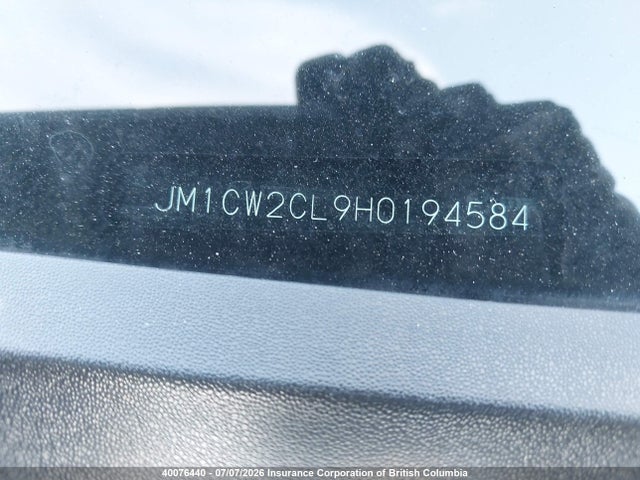Продаж на аукціоні авто 2017 Mazda 5 Touring, vin: JM1CW2CL9H0194584, номер лоту: 40076440