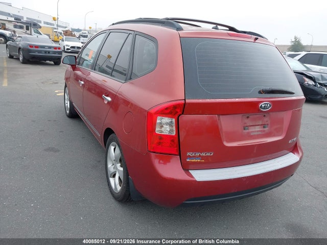 2008 Kia Rondo მანქანა იყიდება აუქციონზე, vin: KNAFG526887173219, აუქციონის ნომერი: 40085012
