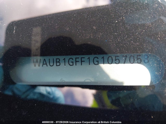 WAUB1GFF1G1057058 Audi S3 Premium Plus