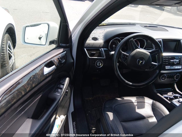 40079212 :رقم المزاد ، 4JGDA2EB4EA386519 vin ، 2014 Mercedes-benz Ml 350 Bluetec مزاد بيع
