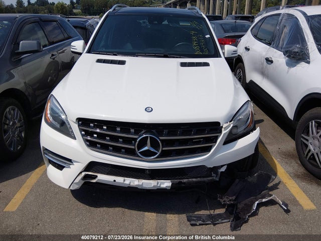 40079212 :رقم المزاد ، 4JGDA2EB4EA386519 vin ، 2014 Mercedes-benz Ml 350 Bluetec مزاد بيع