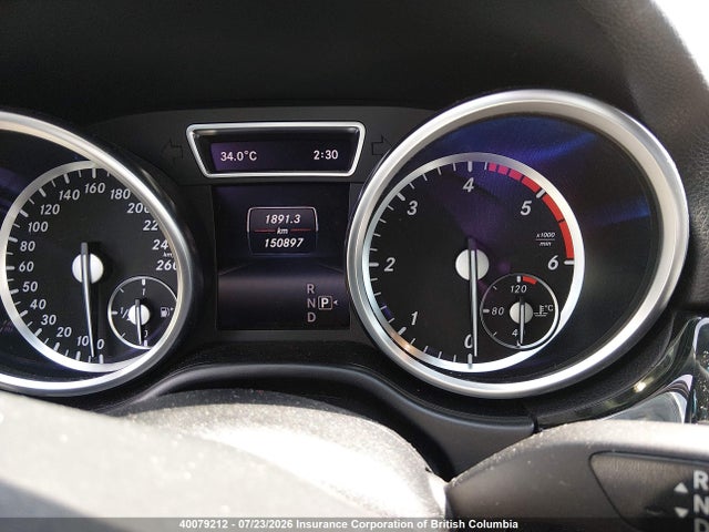 40079212 :رقم المزاد ، 4JGDA2EB4EA386519 vin ، 2014 Mercedes-benz Ml 350 Bluetec مزاد بيع