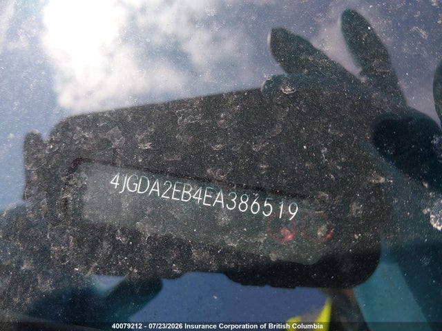 40079212 :رقم المزاد ، 4JGDA2EB4EA386519 vin ، 2014 Mercedes-benz Ml 350 Bluetec مزاد بيع