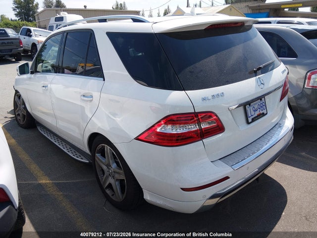 40079212 :رقم المزاد ، 4JGDA2EB4EA386519 vin ، 2014 Mercedes-benz Ml 350 Bluetec مزاد بيع