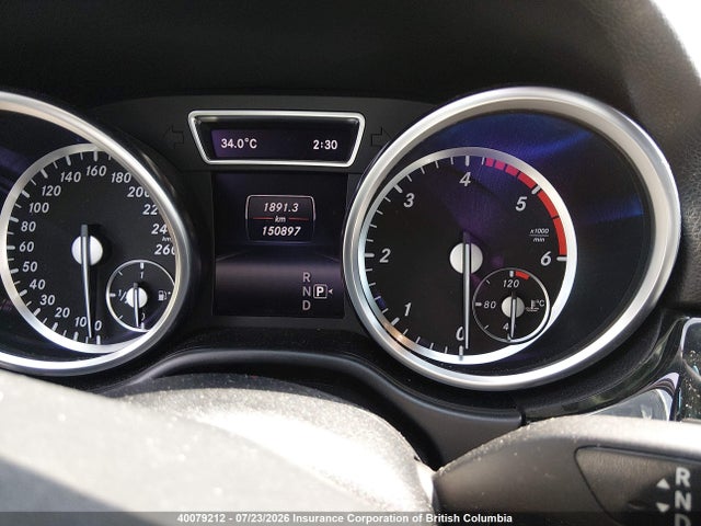 40079212 :رقم المزاد ، 4JGDA2EB4EA386519 vin ، 2014 Mercedes-benz Ml 350 Bluetec مزاد بيع