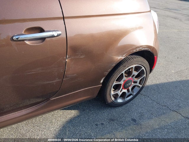 Auction sale of the 2013 Fiat 500, vin: 3C3CFFBRXDT599786, lot number: 40085034