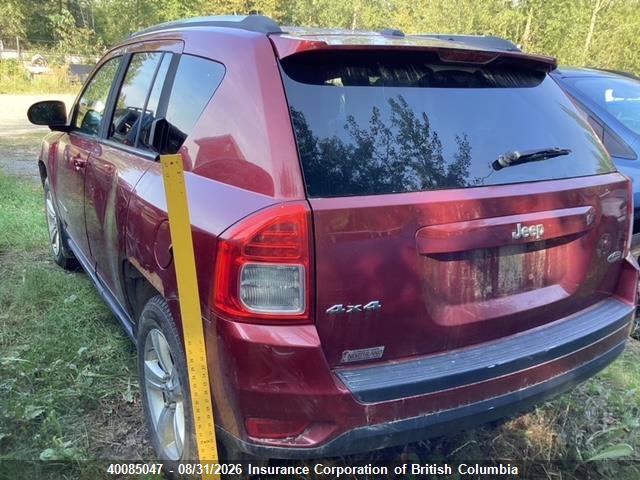 40085047 :رقم المزاد ، 1C4NJDAB3DD114437 vin ، 2013 Jeep Compass مزاد بيع