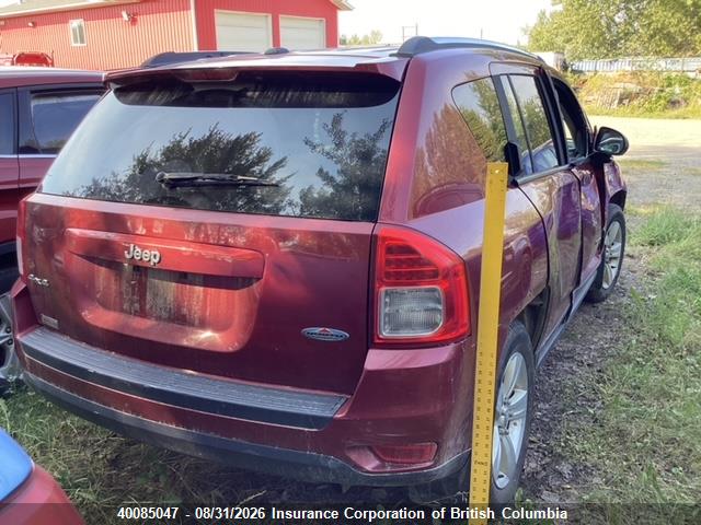 40085047 :رقم المزاد ، 1C4NJDAB3DD114437 vin ، 2013 Jeep Compass مزاد بيع