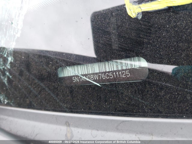 Продаж на аукціоні авто 2006 Nissan Xterra Off Road/s/se, vin: 5N1AN08W76C511125, номер лоту: 40085009