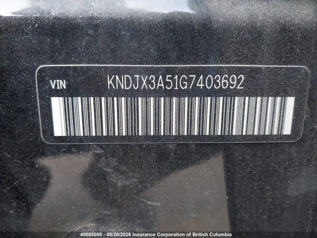 Продажа на аукционе авто 2016 Kia Soul, vin: KNDJX3A51G7403692, номер лота: 40085088