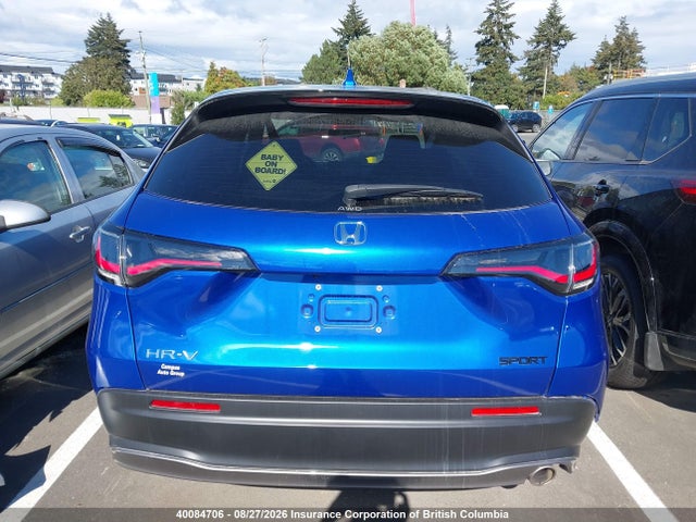 3CZRZ2H56SM107069 Honda HR-V SPORT