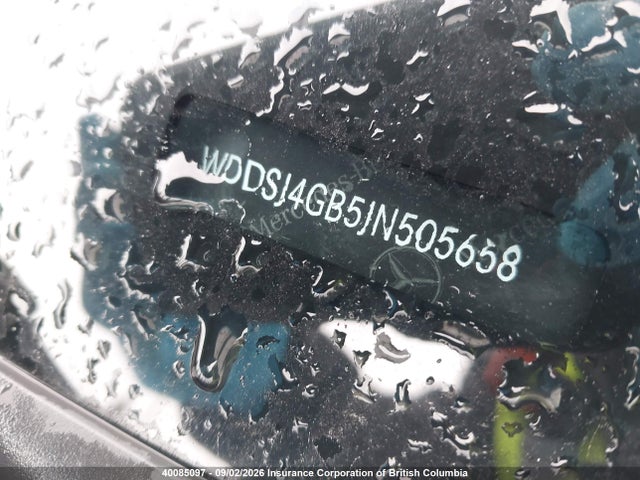 2018 Mercedes-benz Cla 250 4matic მანქანა იყიდება აუქციონზე, vin: WDDSJ4GB5JN505658, აუქციონის ნომერი: 40085097