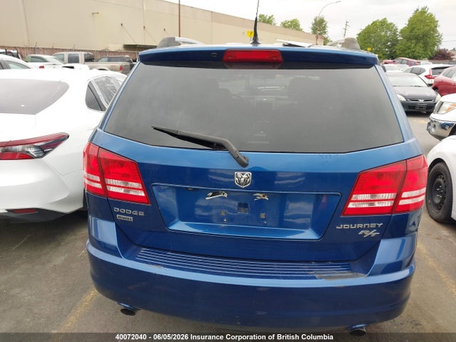 40072040 :رقم المزاد ، 3D4PH6FV8AT168196 vin ، 2010 Dodge Journey R/t مزاد بيع