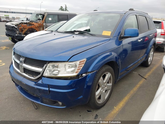 40072040 :رقم المزاد ، 3D4PH6FV8AT168196 vin ، 2010 Dodge Journey R/t مزاد بيع