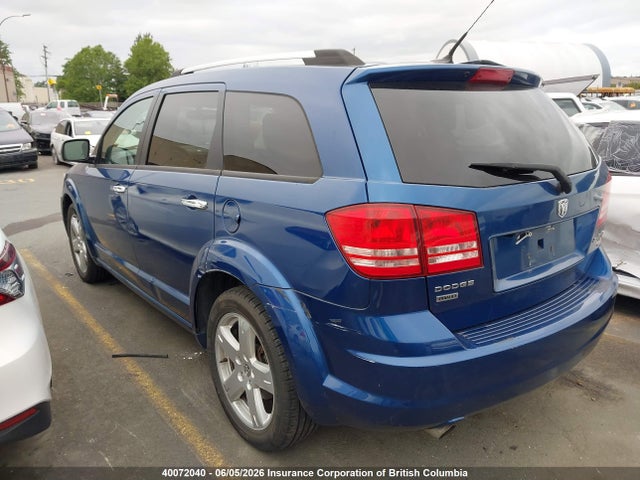 40072040 :رقم المزاد ، 3D4PH6FV8AT168196 vin ، 2010 Dodge Journey R/t مزاد بيع