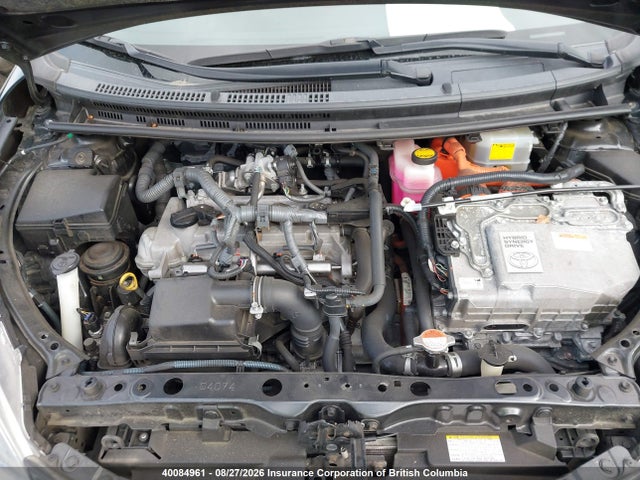 JTDKDTB39G1125993 Toyota PRIUS C