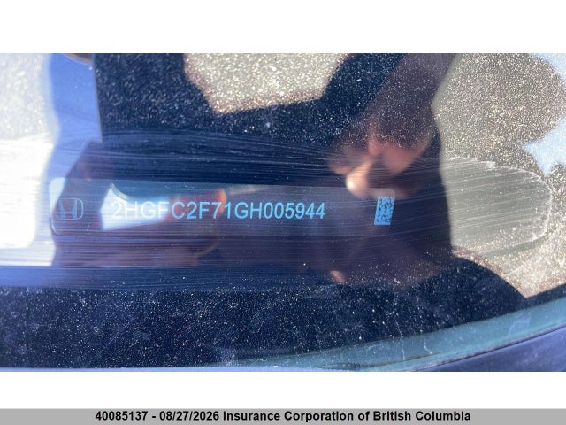 Honda Civic 2016 2HGFC2F71GH005944 Image 19