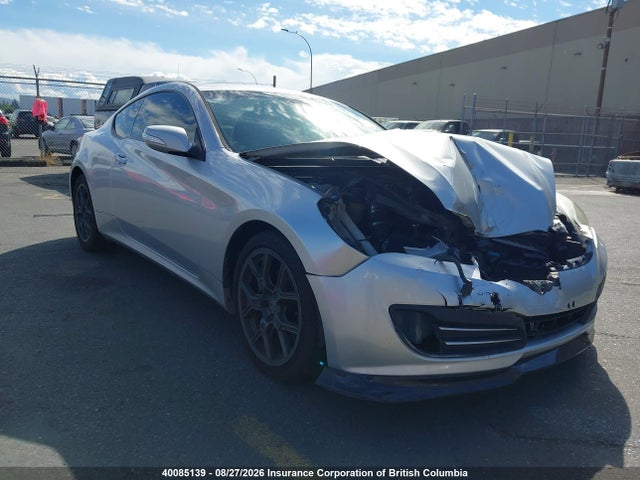 2010 Hyundai Genesis Coupe 3.8l მანქანა იყიდება აუქციონზე, vin: KMHHU6KH9AU013736, აუქციონის ნომერი: 40085139