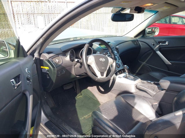 2010 Hyundai Genesis Coupe 3.8l მანქანა იყიდება აუქციონზე, vin: KMHHU6KH9AU013736, აუქციონის ნომერი: 40085139
