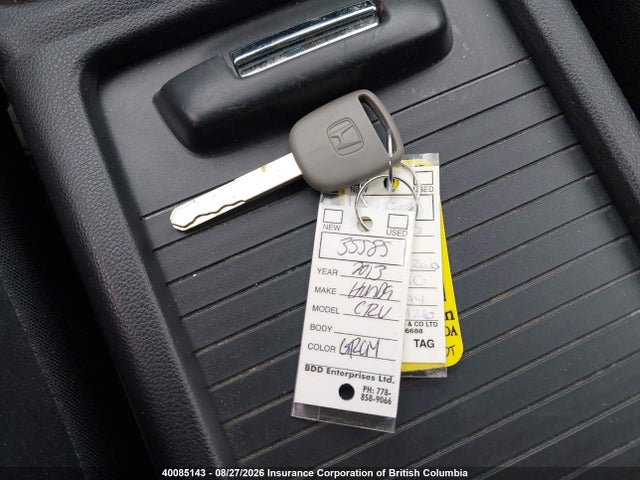 Продаж на аукціоні авто 2013 Honda Cr-v, vin: 2HKRM3H55DH001800, номер лоту: 40085143