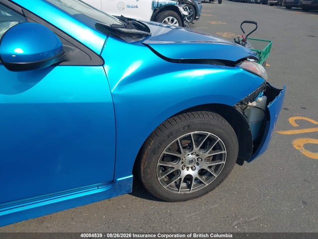 2011 Mazda 3 S მანქანა იყიდება აუქციონზე, vin: JM1BL1L55B1471541, აუქციონის ნომერი: 40084539