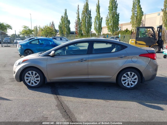 Продаж на аукціоні авто 2013 Hyundai Elantra Gls/limited, vin: 5NPDH4AE5DH352334, номер лоту: 40085148
