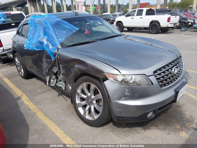 Auction sale of the 2005 Infiniti Fx45, vin: JNRBS08W55X401084, lot number: 40083590