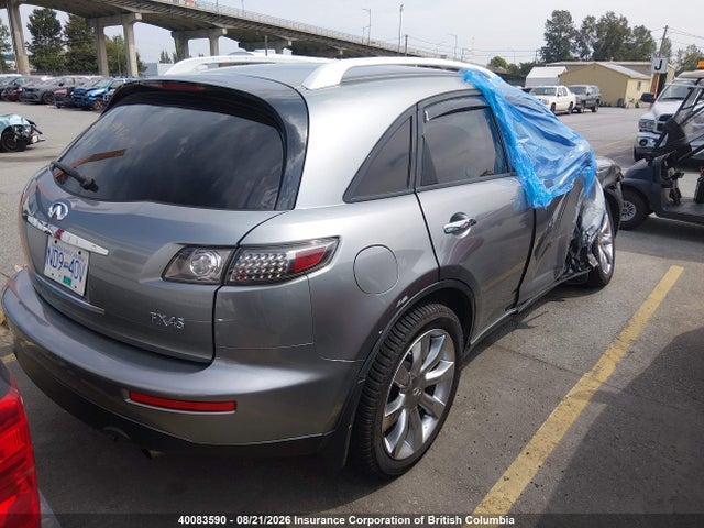 40083590 :رقم المزاد ، JNRBS08W55X401084 vin ، 2005 Infiniti Fx45 مزاد بيع