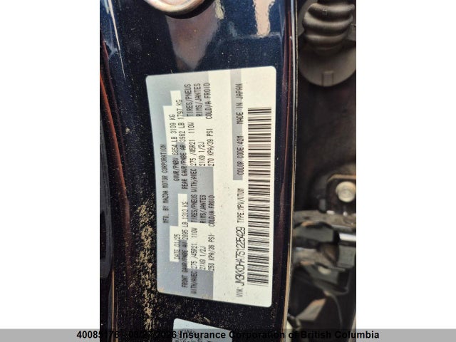 JM3KKDHA7S1225429 Mazda Cx-90 Premium