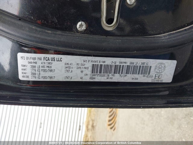 RAM 1500 St 2016 1C6RR7SM3GS261196 Image 9