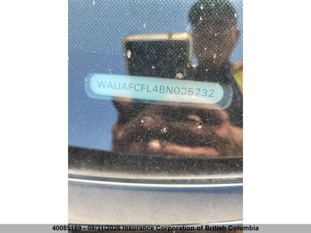 Aukcja sprzedaży 2011 Audi A4, vin: WAUAFCFL4BN035732, numer aukcji: 40085189