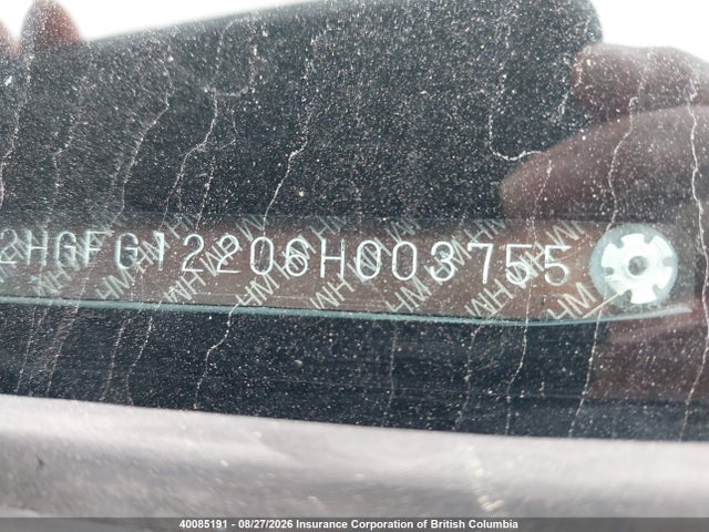 Продаж на аукціоні авто 2006 Honda Civic, vin: 2HGFG12206H003755, номер лоту: 40085191
