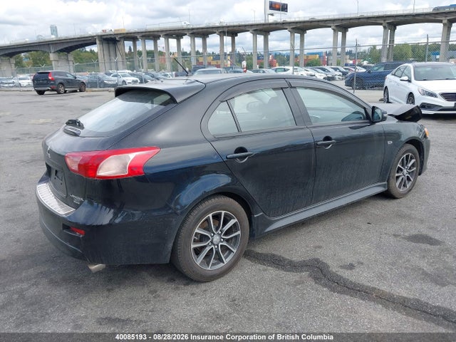 40085193 :رقم المزاد ، JA32X2HU3HU600490 vin ، 2017 Mitsubishi Lancer Sportback Se Ltd/sptbk Gt مزاد بيع