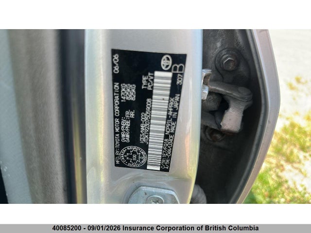 40085200 :رقم المزاد ، JTDKT923075059008 vin ، 2007 Toyota Yaris مزاد بيع