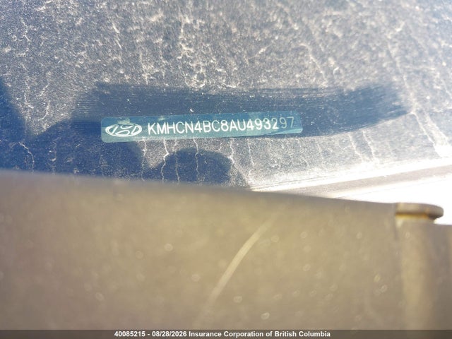 2010 Hyundai Accent Gl მანქანა იყიდება აუქციონზე, vin: KMHCN4BC8AU493297, აუქციონის ნომერი: 40085215