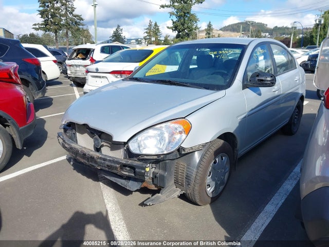 2010 Hyundai Accent Gl მანქანა იყიდება აუქციონზე, vin: KMHCN4BC8AU493297, აუქციონის ნომერი: 40085215