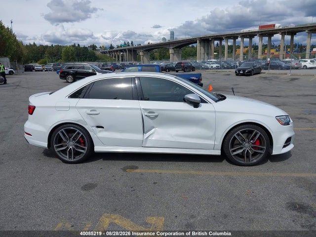 Aukcja sprzedaży 2017 Audi S3, vin: WAUF1GFF9H1021279, numer aukcji: 40085219