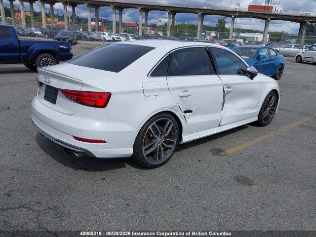 Aukcja sprzedaży 2017 Audi S3, vin: WAUF1GFF9H1021279, numer aukcji: 40085219