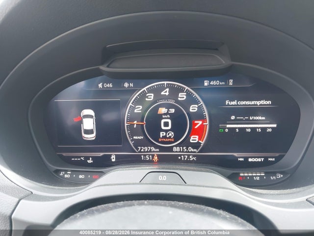 Aukcja sprzedaży 2017 Audi S3, vin: WAUF1GFF9H1021279, numer aukcji: 40085219