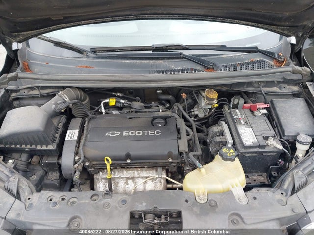 2012 Chevrolet Sonic მანქანა იყიდება აუქციონზე, vin: 1G1JA6EH7C4114442, აუქციონის ნომერი: 40085222