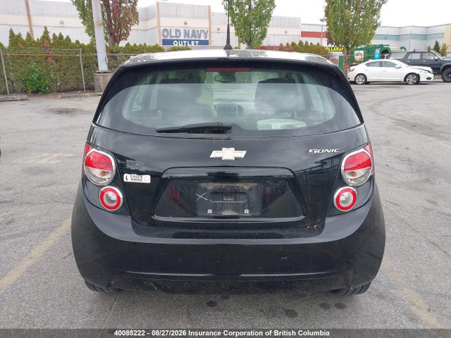 2012 Chevrolet Sonic მანქანა იყიდება აუქციონზე, vin: 1G1JA6EH7C4114442, აუქციონის ნომერი: 40085222