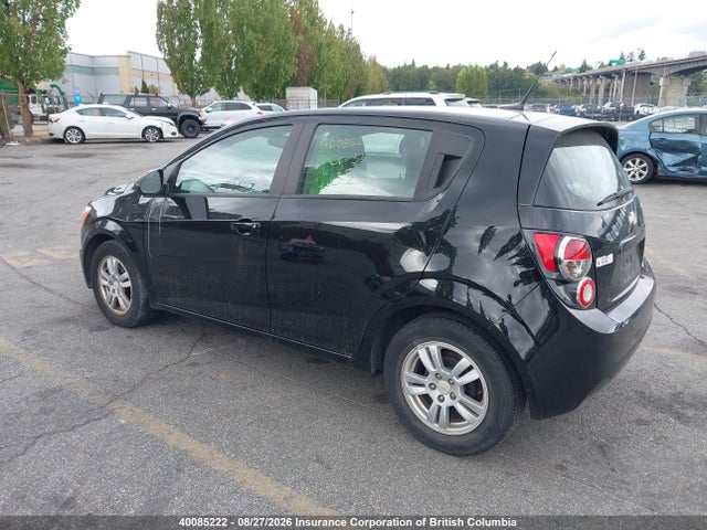 2012 Chevrolet Sonic მანქანა იყიდება აუქციონზე, vin: 1G1JA6EH7C4114442, აუქციონის ნომერი: 40085222