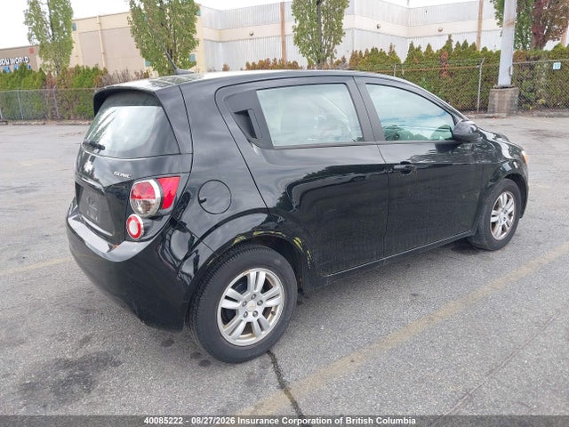 2012 Chevrolet Sonic მანქანა იყიდება აუქციონზე, vin: 1G1JA6EH7C4114442, აუქციონის ნომერი: 40085222