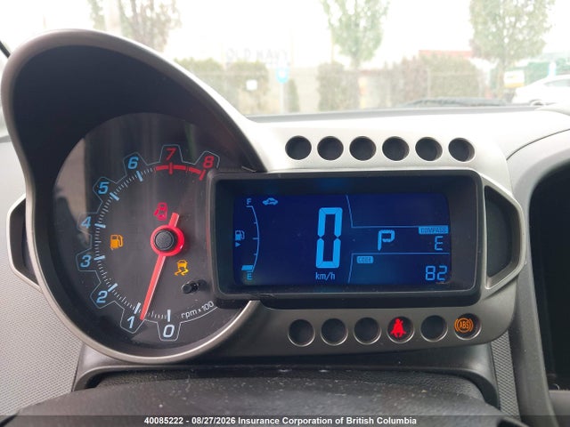2012 Chevrolet Sonic მანქანა იყიდება აუქციონზე, vin: 1G1JA6EH7C4114442, აუქციონის ნომერი: 40085222
