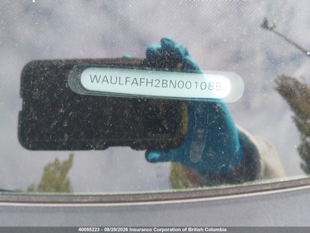 Aukcja sprzedaży 2011 Audi A5, vin: WAULFAFH2BN001085, numer aukcji: 40085223