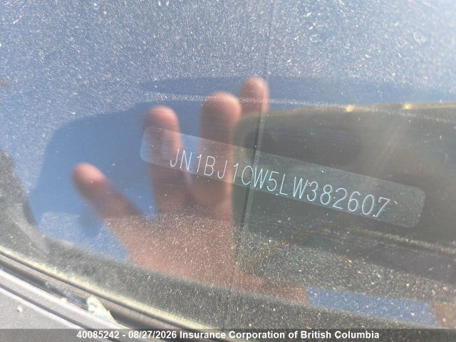 JN1BJ1CW5LW382607 Nissan Rogue Sport S/sv/sl