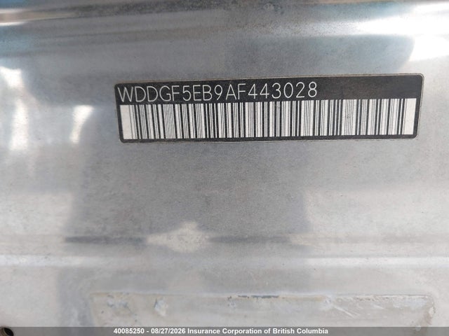 40085250 :رقم المزاد ، WDDGF5EB9AF443028 vin ، 2010 Mercedes-benz C 300 مزاد بيع